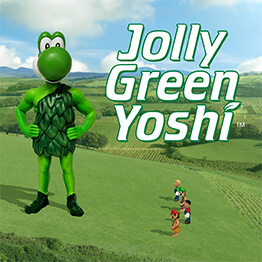 First appearance of Jolly Green Yoshi
