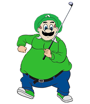 Obese Luigi